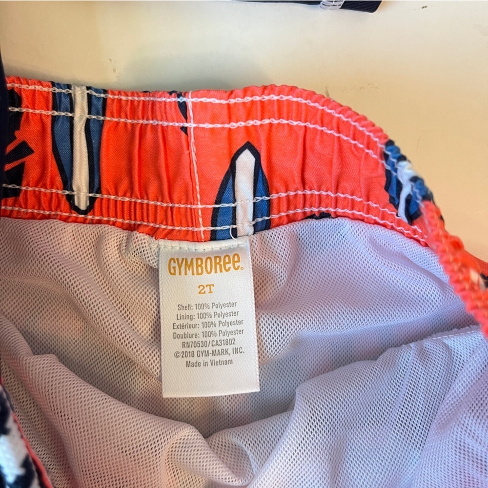 Gymboree Surf Truck Toddler Swim Suit Set - Picture 4 of 6